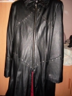 Vendo abrigo de mujer de cuero negro marca New Rock - mejor precio | unprecio.es