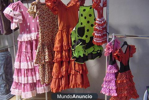 VENDO VESTIDOS FLAMENCO MUY BARATOS PARA NIÑA Y ADULTO