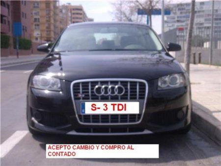 AUDI A3 TDI ATTRACTION 3P/ACEPTO COCHE A CAMBIO - Alicante