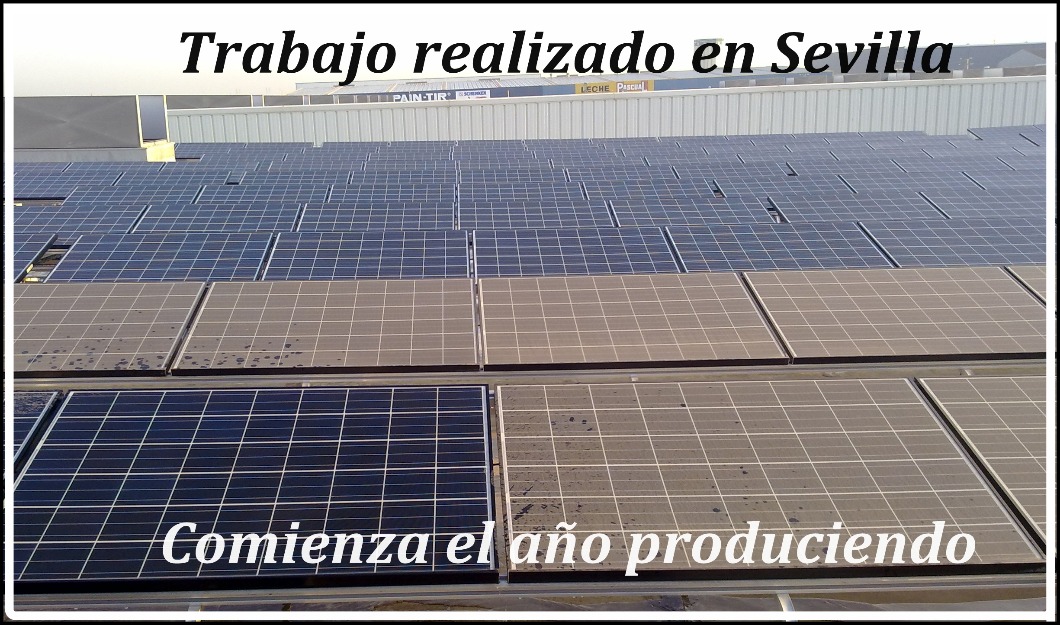 Limpieza de placas solares