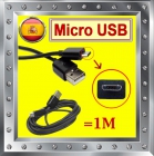 Cable Micro USB Negro - mejor precio | unprecio.es