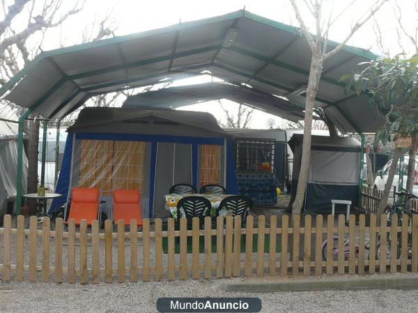 CARAVANA EN CAMPING MUY ECONOMICA