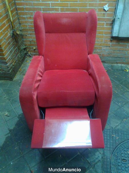sillon de una plaza
