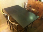 Sobres mesa negros de madera laminados - mejor precio | unprecio.es