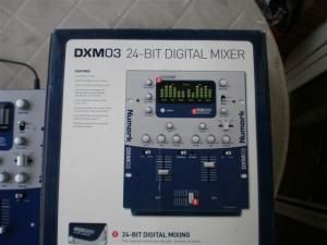 Mixer | Mesa de mezclas Numark Mod. DXM03. Mesa de mezcla.