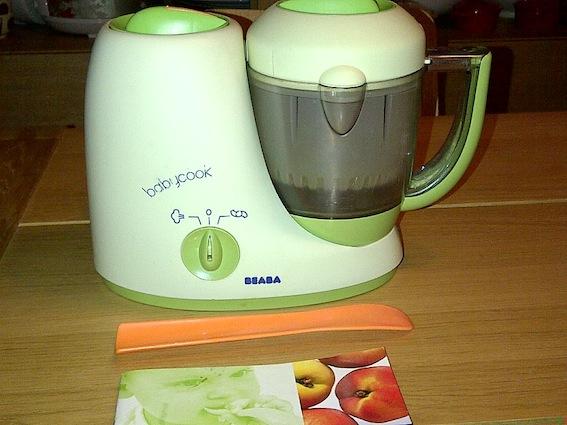 Babycook beaba verde en perfecto estado