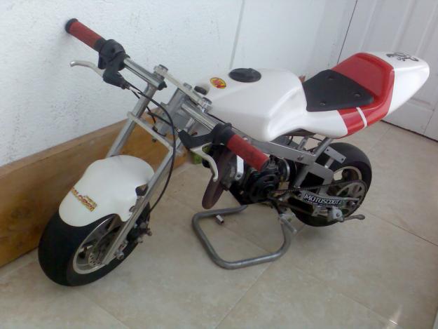 minimoto refrigerada por aire
