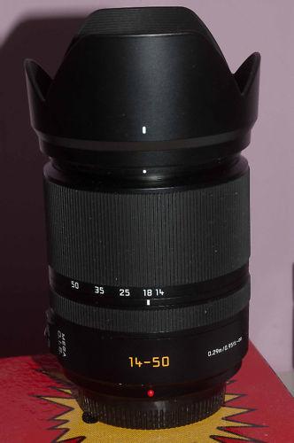 óptica/objetivo Leica 14-50 f3.8-5.6