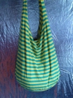 Bolso saco a rallas, amarillas y verdes - mejor precio | unprecio.es