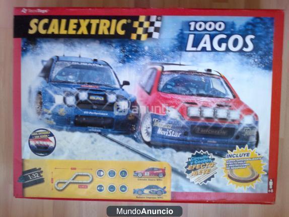 Scalextric 1000 lagos efecto nieve