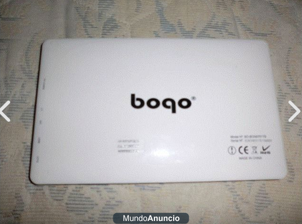 Se vende Tablet Android MUY BIEN CUIDADA