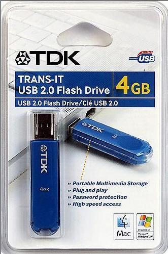 TDK   Pen drive  4G