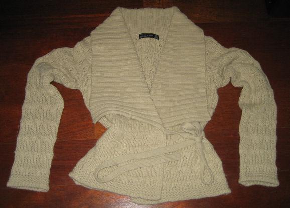 Chaqueta juvenil beige