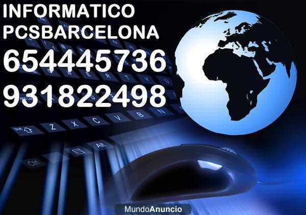 INFORMATICO A DOMICILIO BARCELONA 654445736