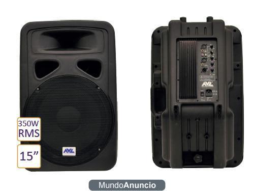 CAJAS ACTIVAS ALTAVOCES 350W AUTOAMPLIFICADAS-NUEVAS EMBALADAS