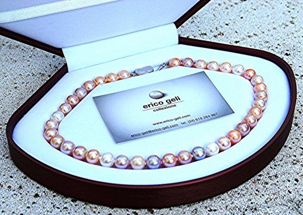 Collar de perlas redondas Luxe de Erico Geli