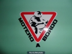 pegatina motero a bordo sticker moto coche vinilo - mejor precio | unprecio.es