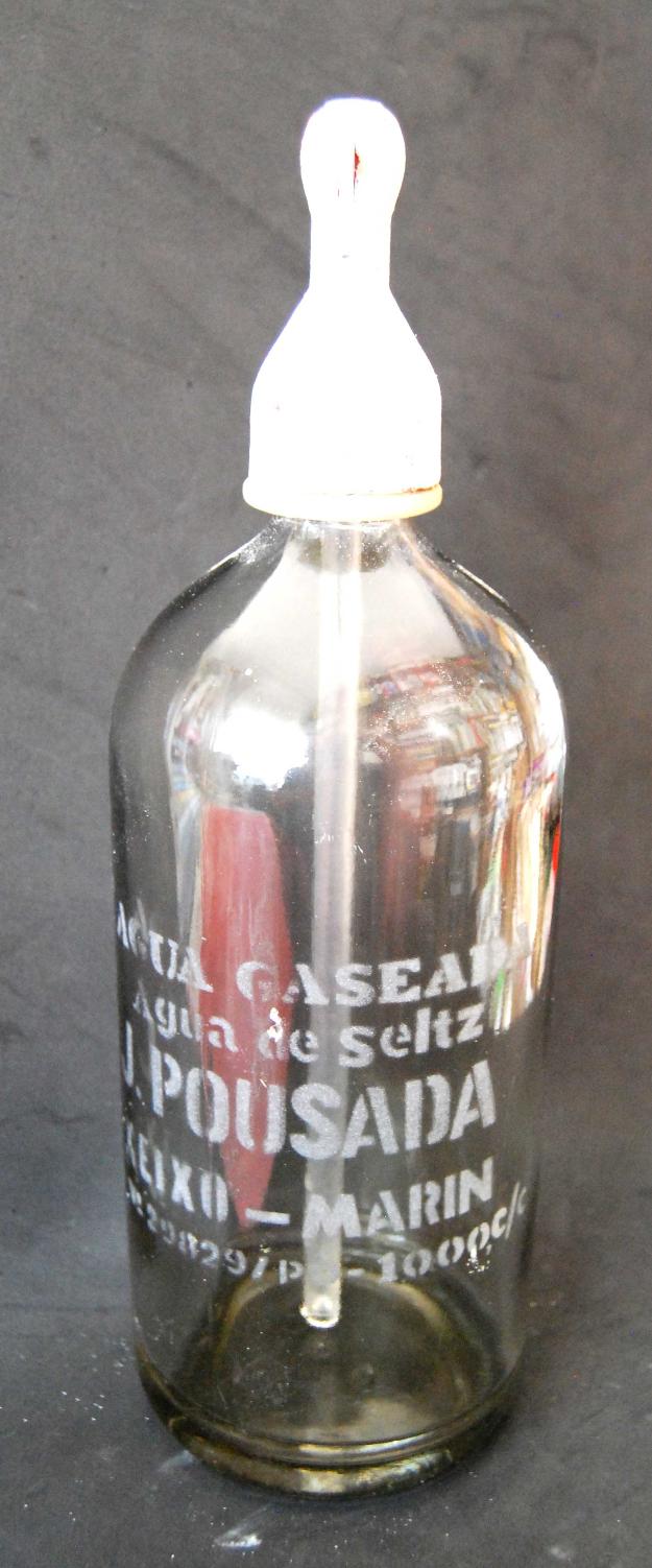 Botella sifón j. pousada