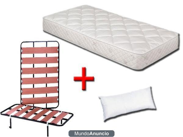 SUPER OFERTA!!! pack compuesto por colchon + somier + almohada