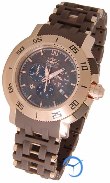 INVICTA Sea Spider Chronograph XL - Modelo 5538 - marron - 55mm Ø