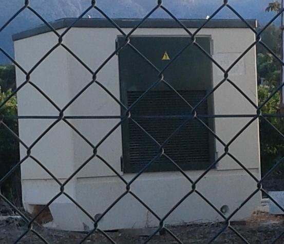 centro de transformación de electricidad