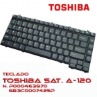 TECLADO TOSHIBA SAT. A-120 original con embalaje - mejor precio | unprecio.es