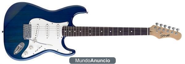 vendo guitarra electrica + ampli stagg 150 ( o cambio por acustica)