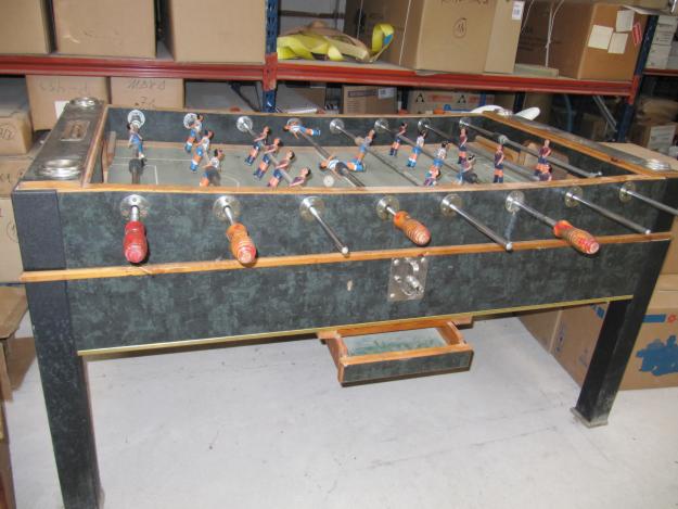 Futbolin antiguo