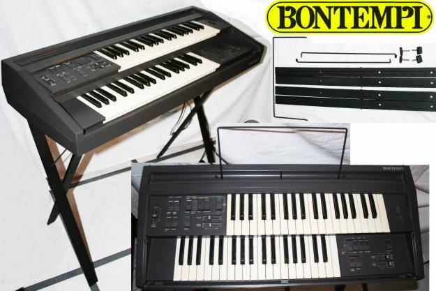 Piano de doble teclado BONTEMPI  (vintage)