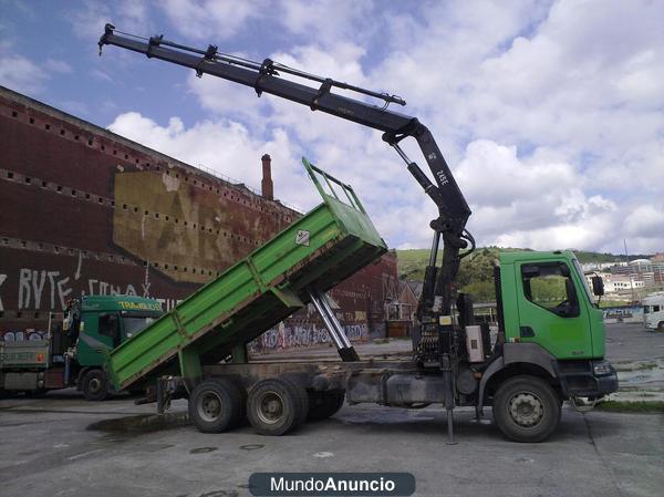 RENAULT KERAX 320. 26 - GRUA Y BASCULANTE