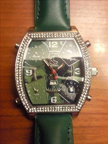 venta de reloj jacob&co militar con brillantes en la esfera