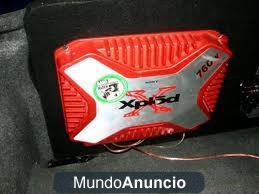 car audio con poco uso