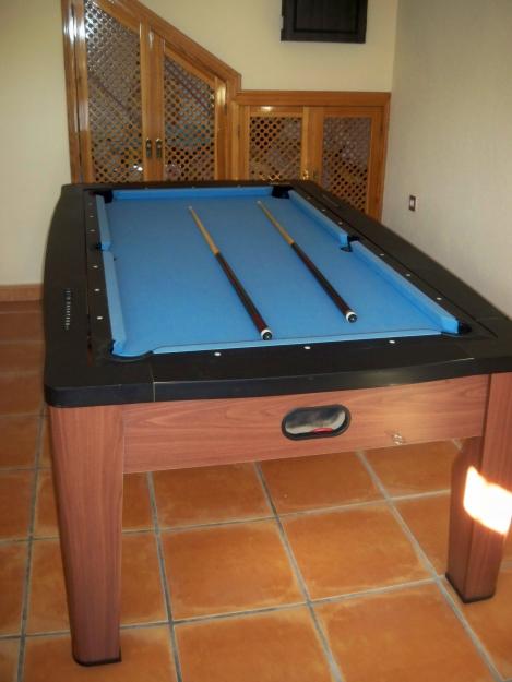 Mesa de billar y air hockey