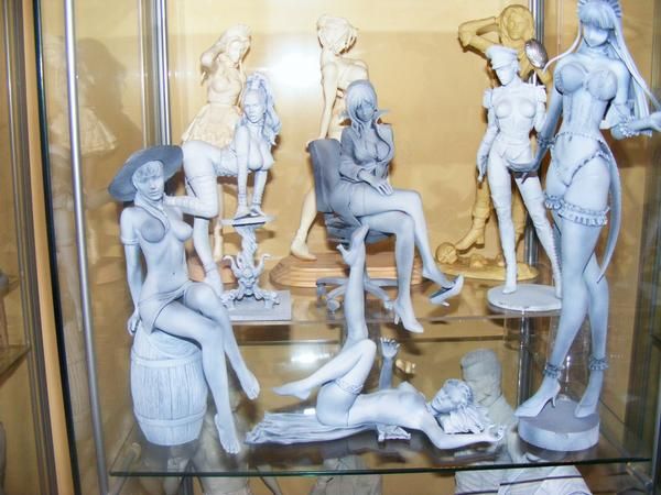 vendo figuras de resina para pintar