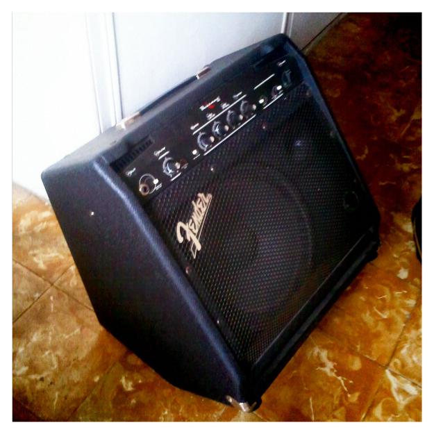 150€ - ampli de bajo fender bassman 60