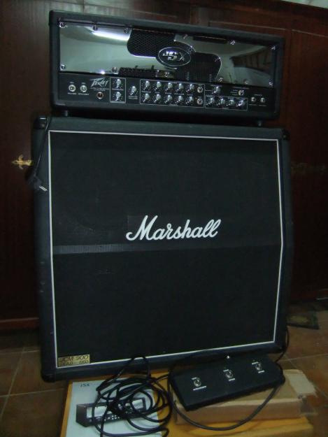 PEAVEY JSX SATRIANI Y PANTALLA MARSHALL