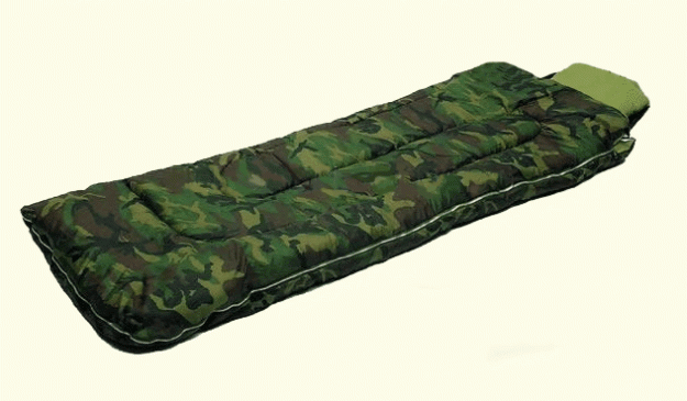 saco dormir camuflaje militar