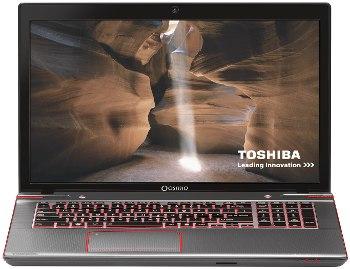 Toshiba Qosmio X870 Core i7-119 3.3GHz 128GB HDD 1TB SSD de 16 GB RAM 17,3''