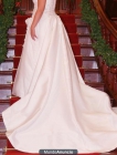 VENDO TRAJE DE NOVIA BLANCO MARFIL T. 46 - mejor precio | unprecio.es