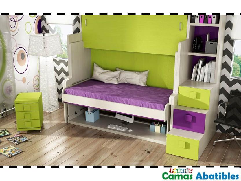 MUEBLES PARCHIS, donde comprar camas abatibles infantiles, literas abatibles Madrid