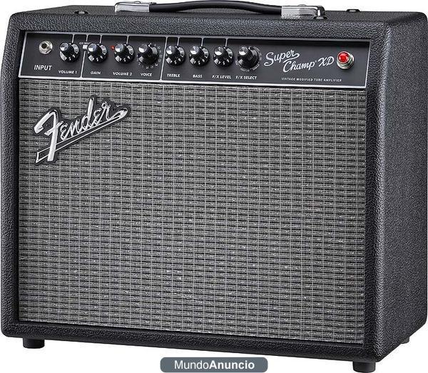 Vendo Amplificador de Guitarra Fender Super Champ XD.