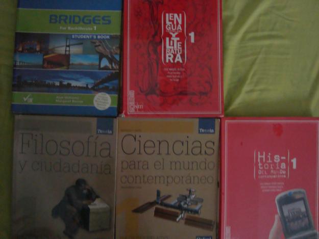 VENDO LIBROS 1º DE BACHILLERATO