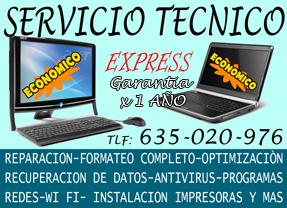 SERVICIO TECNICO DE ORNDENADORES FORMATEO,LIMPIEZA,REPARACIÒN, CLASES