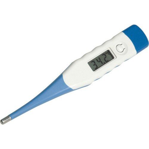 Termómetro de la fiebre digital con la punta de medición flexible