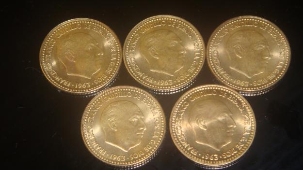 VENDO PESETAS DE FRANCO 1963 ESTRELLA 67 S/C