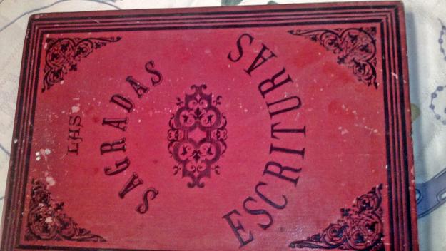 VENDO BIBLIA ANTIGUA DE 130 AÑOS