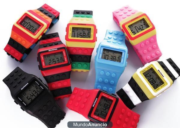 Relojes estilo lego marca \