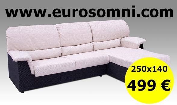 Sofa chaiselongue.