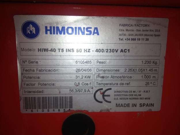 Grupo Electrogeno Himoinsa NUEVO