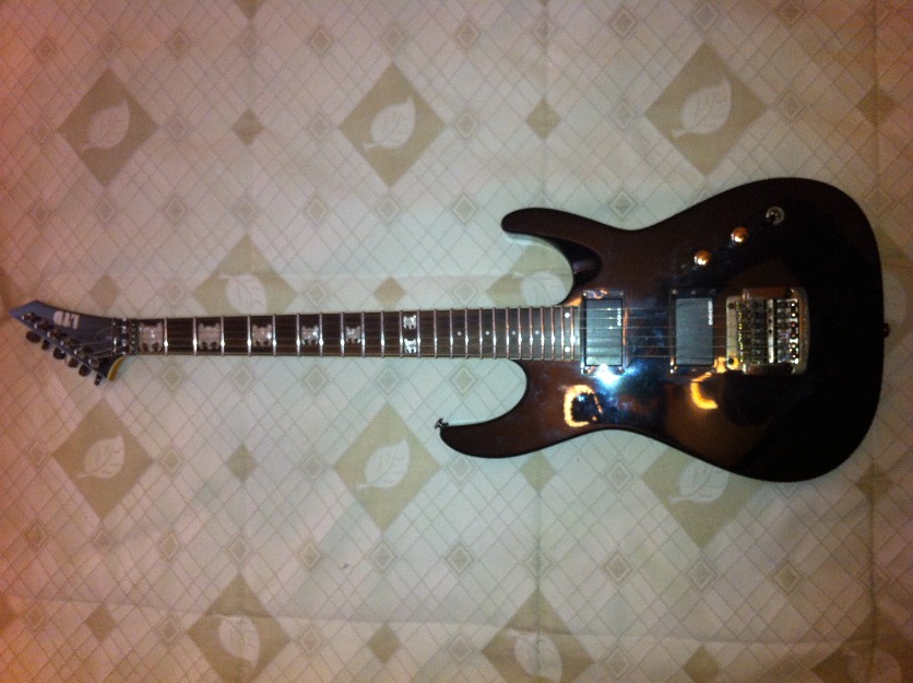 Guitarra esp ltd jh-200 negra. muy cuidada